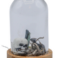 Vivianite Terrarium in Glass Dome