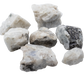 White Moonstone Rough Crystals