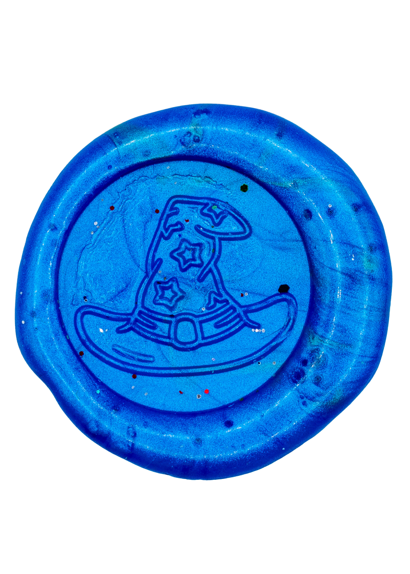Witch's Hat Wax Seal blue