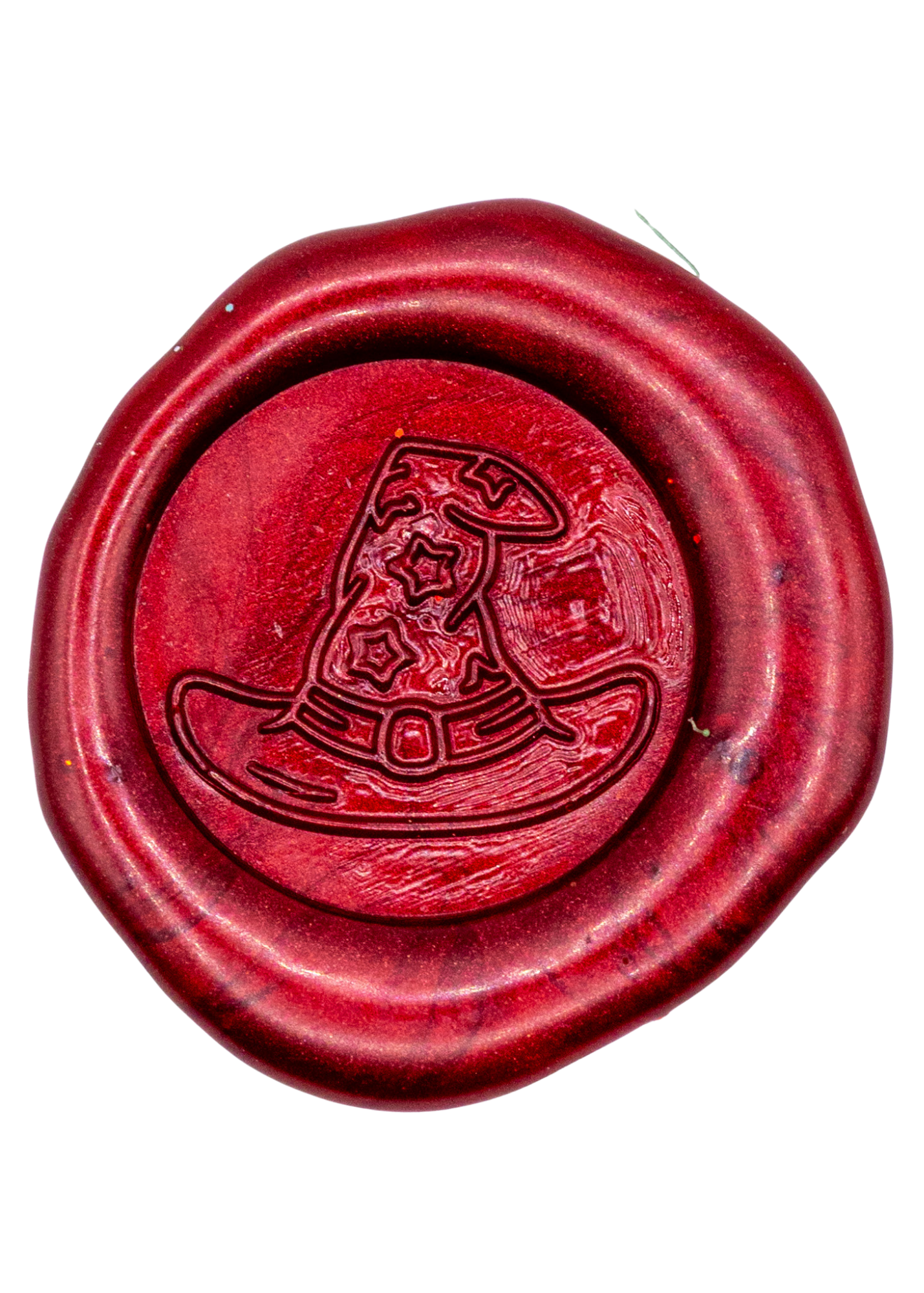 Witch's Hat Wax Seal red