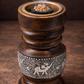 Elephant Wooden Charcoal Resin Incense Burner in use