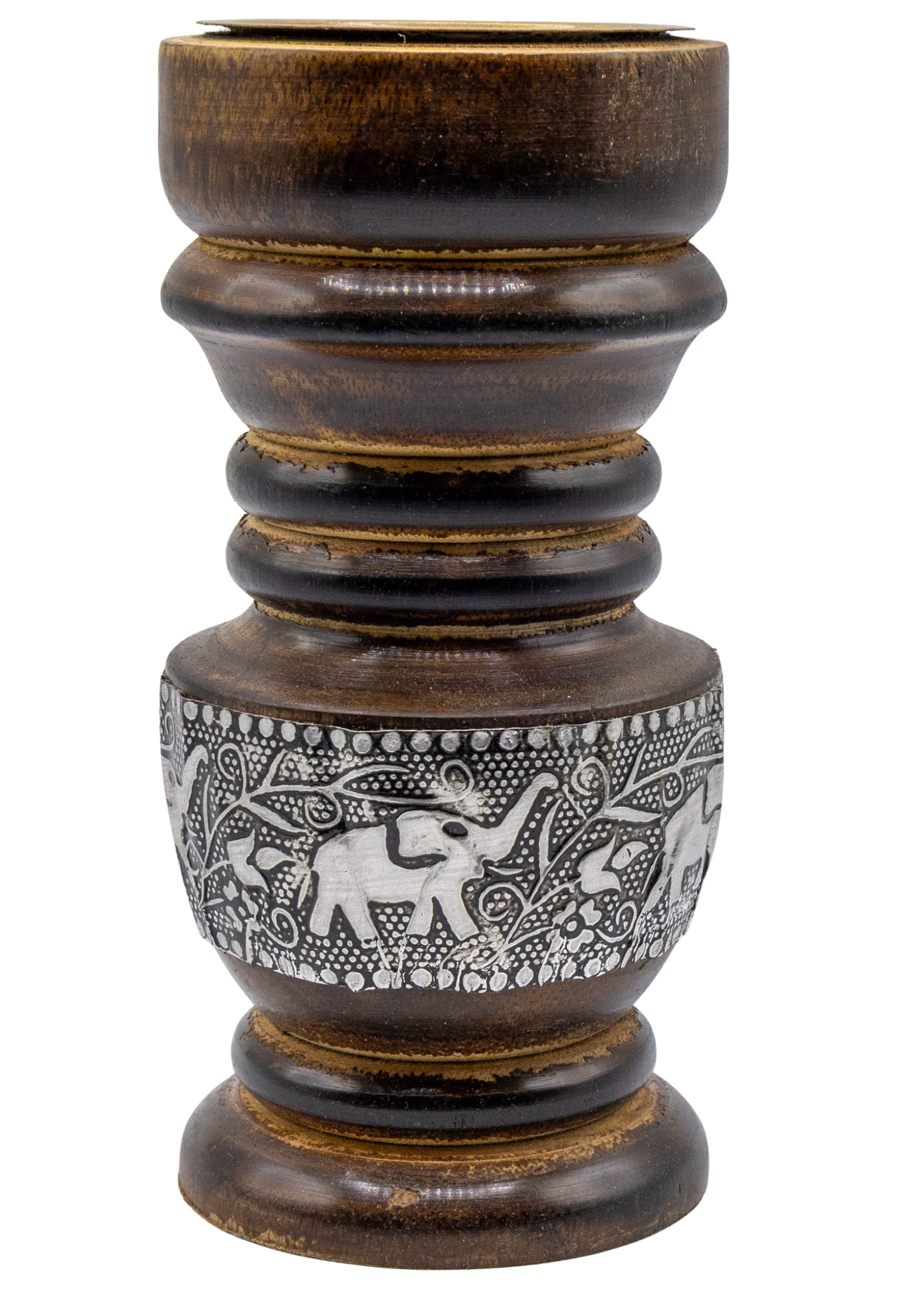 Elephant Wooden Charcoal Resin Incense Burner