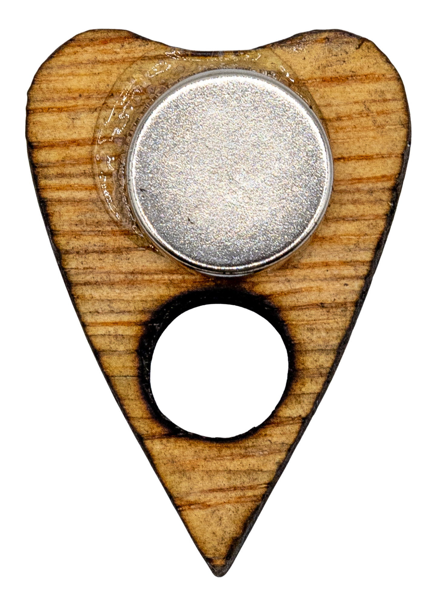 Small Planchette Wooden Magnet back